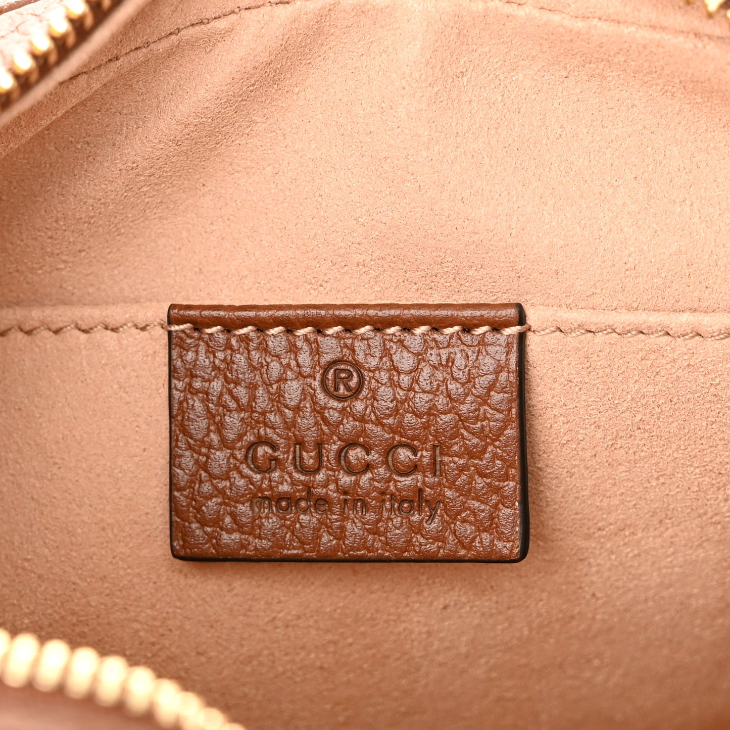 New Denim GG Monogram Dollar Calfskin Mini Ophidia Shoulder Bag Blue Tea Cuir Epilog