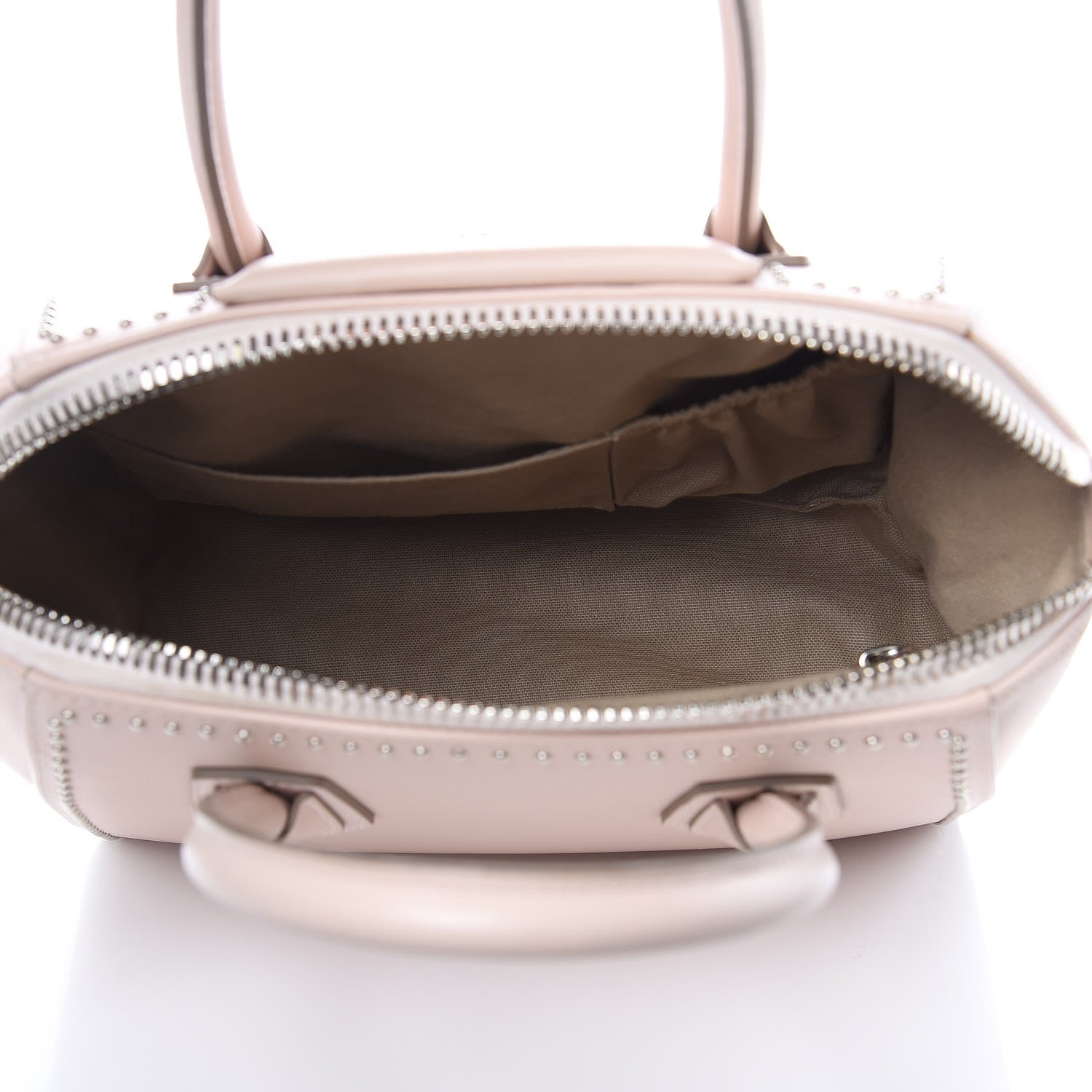 Givenchy Calfskin Small Studded Antigona Nude Pink 6 of 20