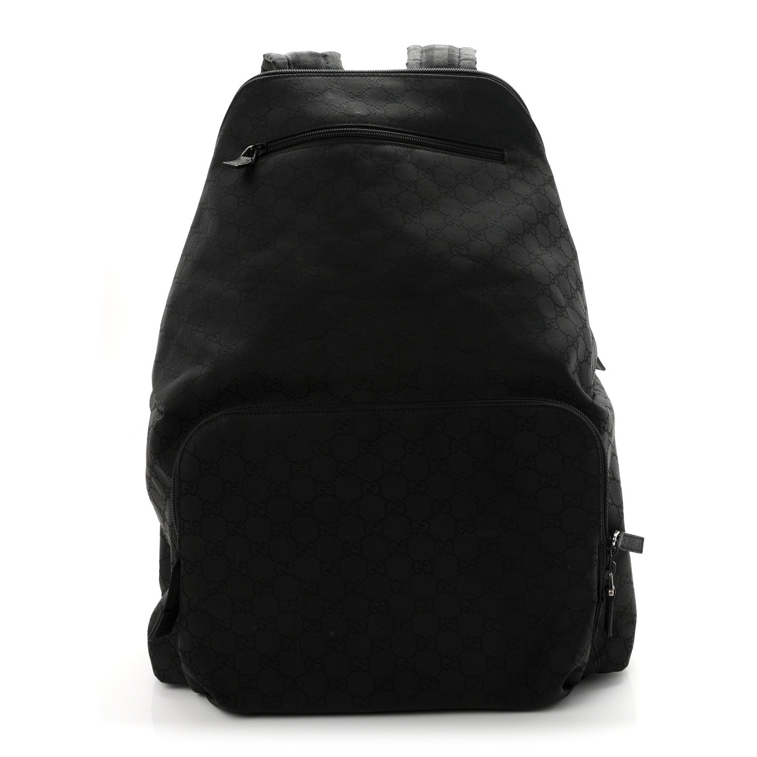 Gucci Nylon Monogram Medium Backpack Black 1 of 10