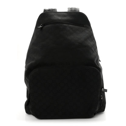 Gucci Nylon Monogram Medium Backpack Black 1 of 10