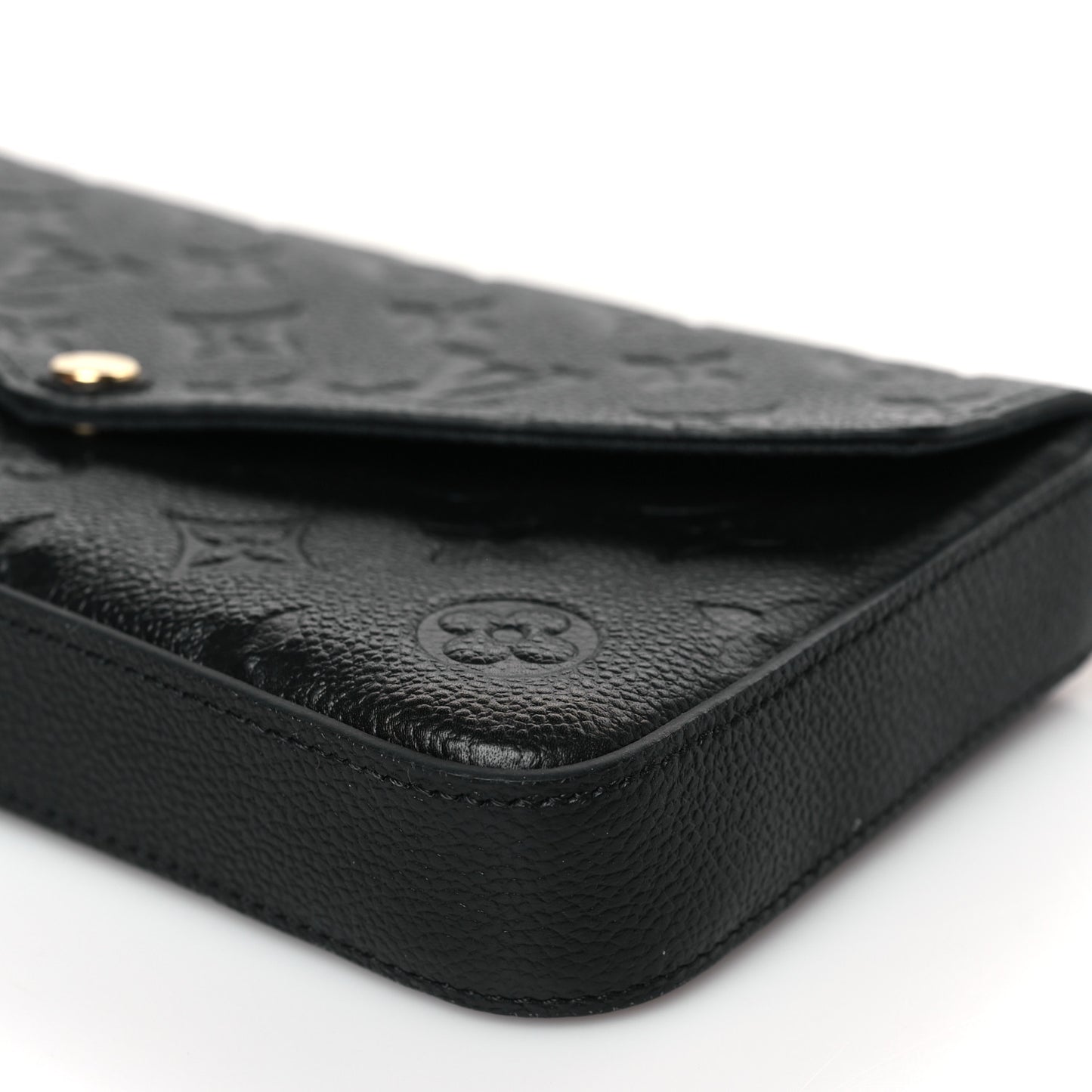 Empreinte Pochette Felicie Chain Wallet Black