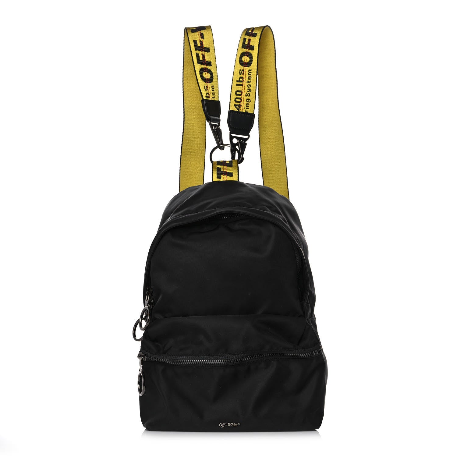 Off-White Nylon Mini Icon Backpack Black 1 of 13