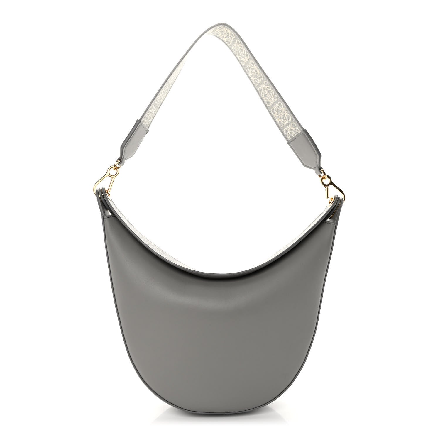 Loewe Satin Calfskin Jacquard Luna Bag Pearl Grey 1 of 11