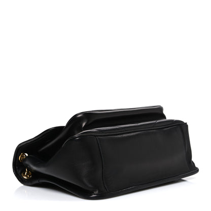 Saint Laurent Lambskin Matelasse Monogram Medium Niki Chain Satchel Black 4 of 10