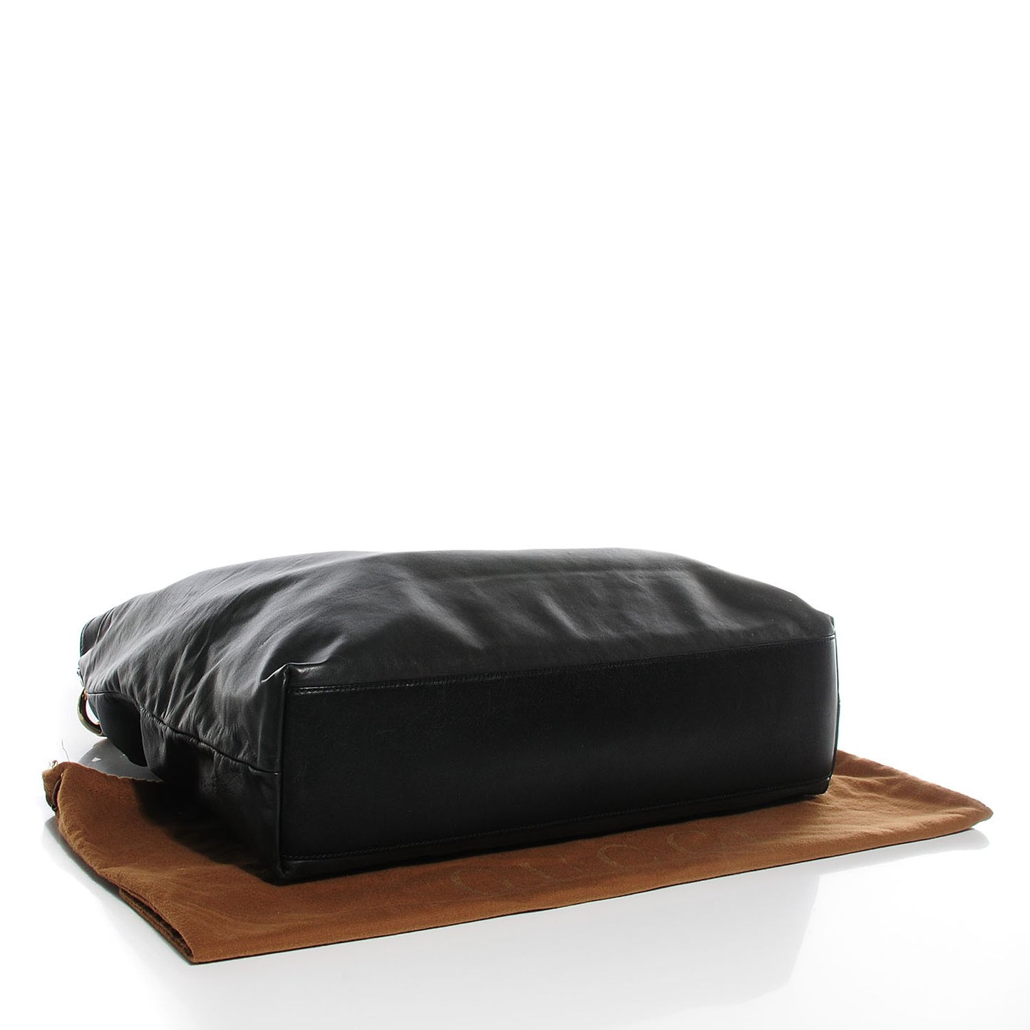 Calfskin Large Sabrina Hobo Black