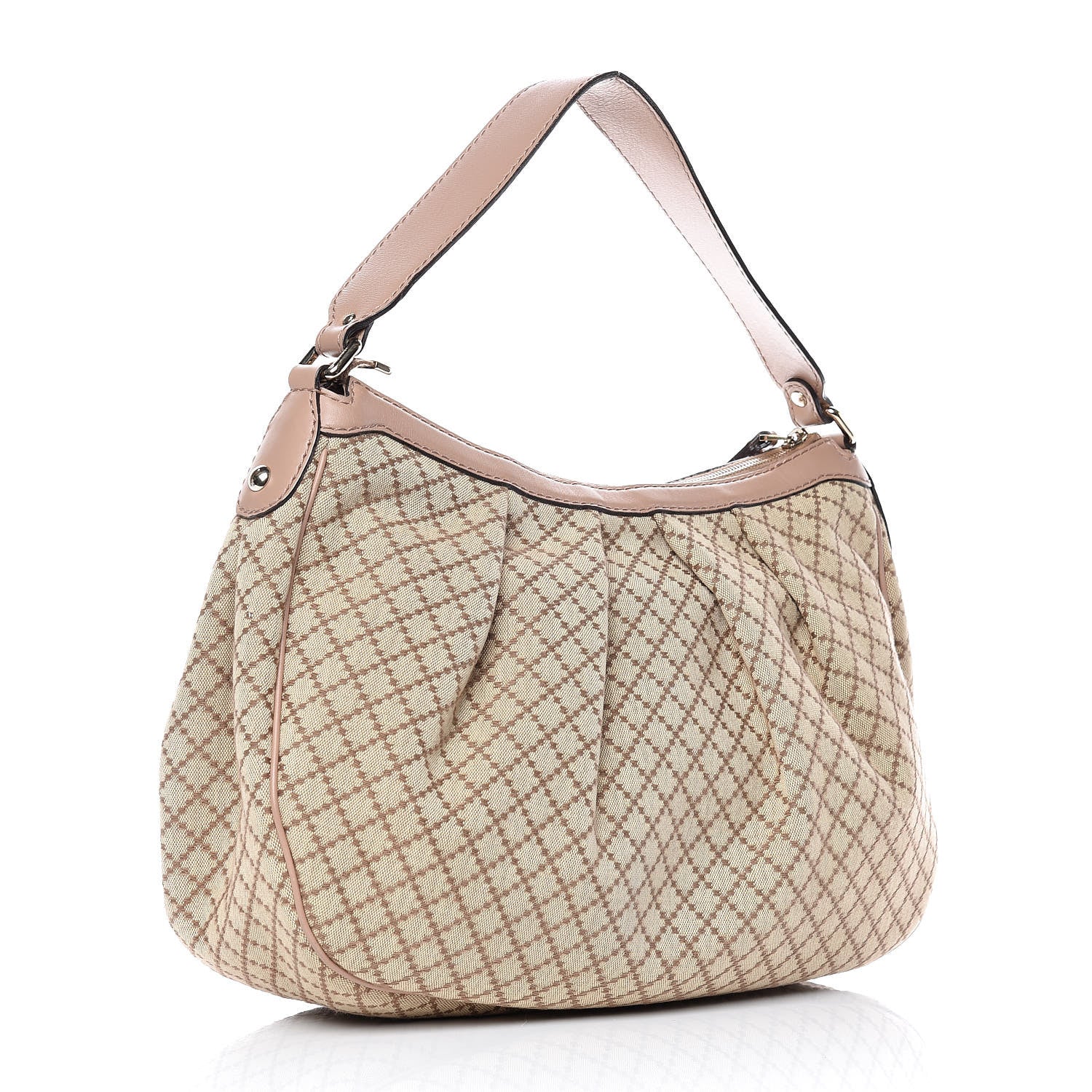 Gucci Diamante Medium Sukey Hobo Pink 3 of 13