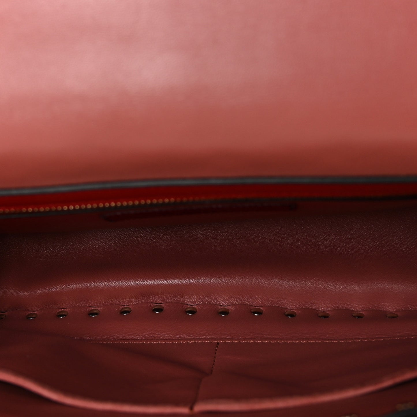 Suede Medium Rockstud Spike Shoulder Bag Antico Rosa