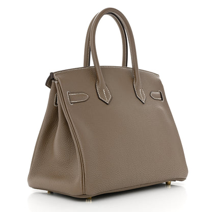 Hermes Togo Birkin 30 Etoupe 3 of 12