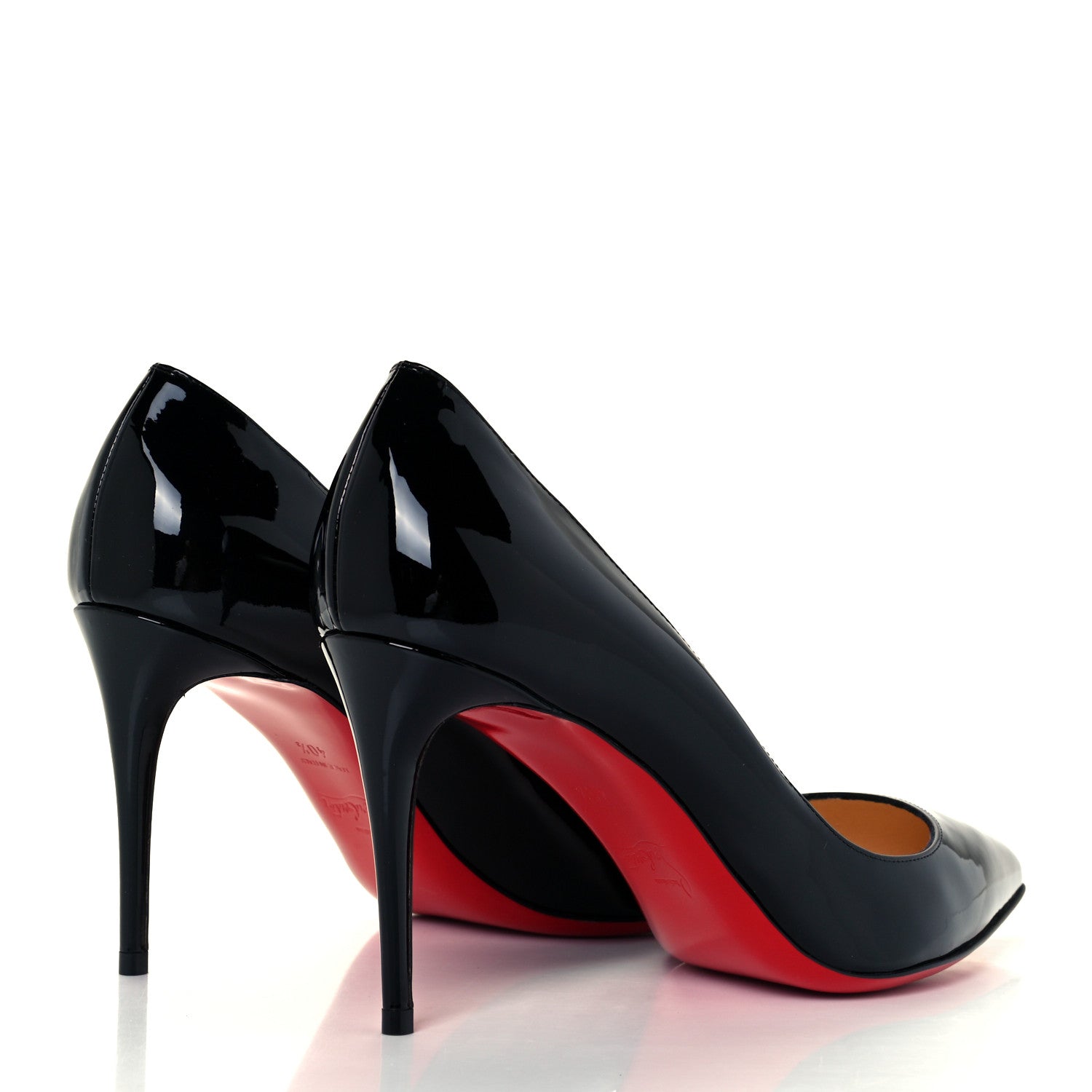 Christian Louboutin Patent Pigalle Follies 85 Pumps 40.5 Black 4 of 10