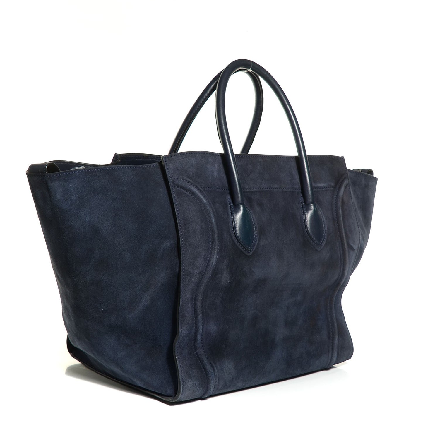 Suede Large Phantom Luggage Midnight