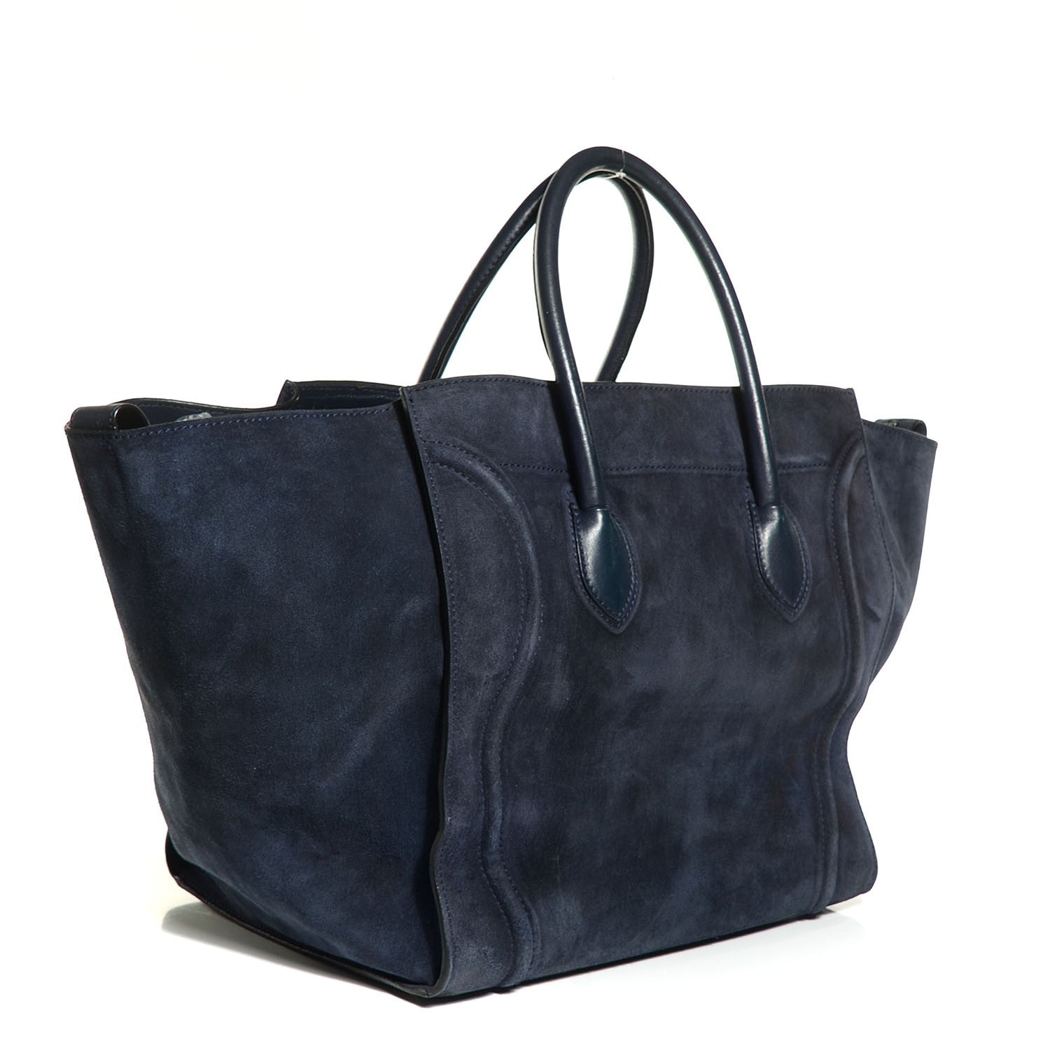 Celine Suede Large Phantom Luggage Midnight 3 of 7