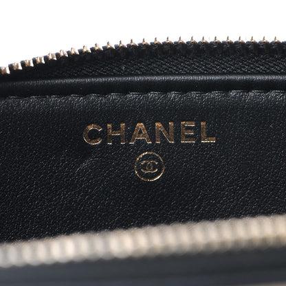 Chanel Caviar Quilted Small Zipped Boy Pouch Black 6 of 9