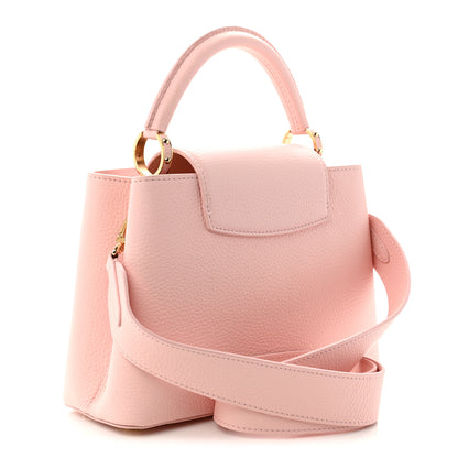 Louis Vuitton Taurillon Capucines BB Rose Jasmin Rose Jasmin 3 of 10