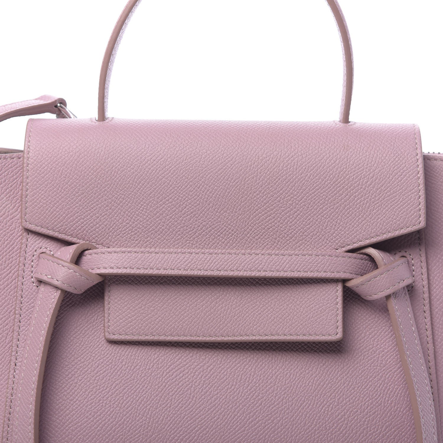 Celine Grained Calfskin Nano Belt Bag Antique Rose 11 of 11