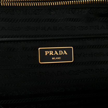 Prada Tessuto Nylon Saffiano Tote Black 5 of 9