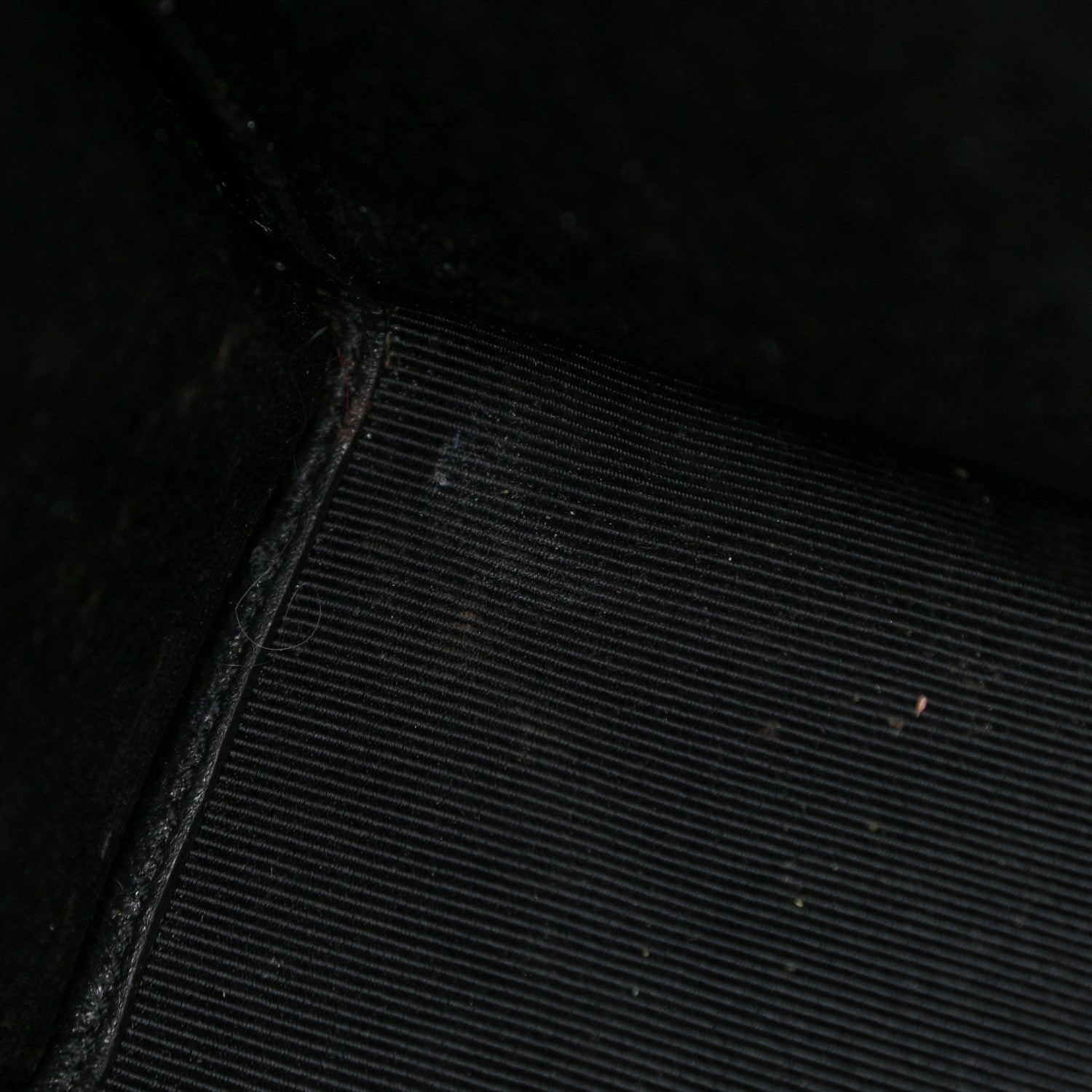 Saint Laurent Grain De Poudre Textured Mixed Matelasse Large Triquilt Monogram Satchel Black 16 of 31