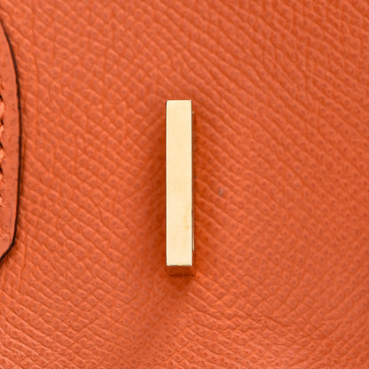 Hermes Epsom Birkin 30 Orange 25 of 41