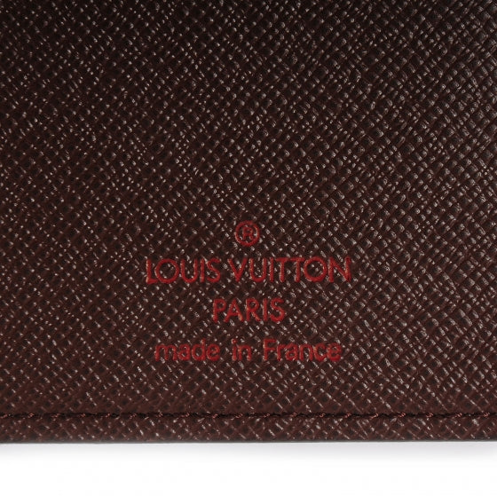 Louis Vuitton Damier Ebene Brazza Wallet 7 of 8