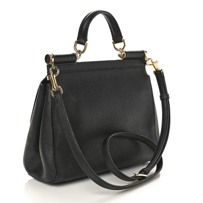 Dolce & Gabbana Dauphine Medium Miss Sicily Satchel Black 3 of 8