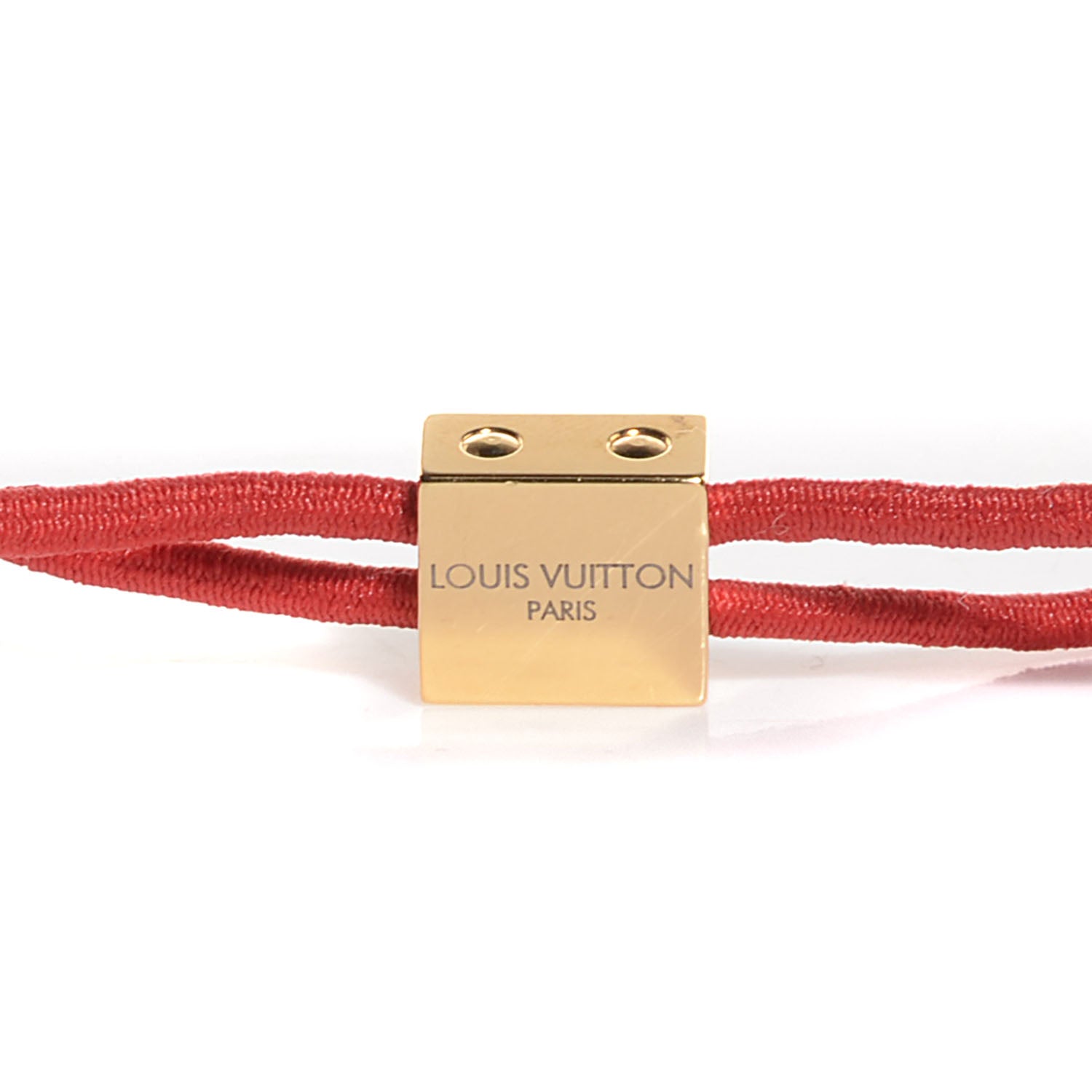 Louis Vuitton Swarovski Crystal Resin Inclusion Hair Cubes Pomme D'Amour 3 of 5