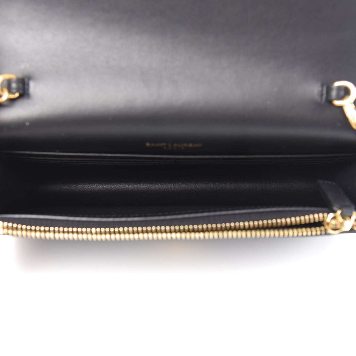 Smooth Calfskin Classic Monogram Kate Tassel Satchel Black