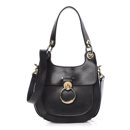 Chloe Calfskin Medium Tess Hobo Black 1 of 11