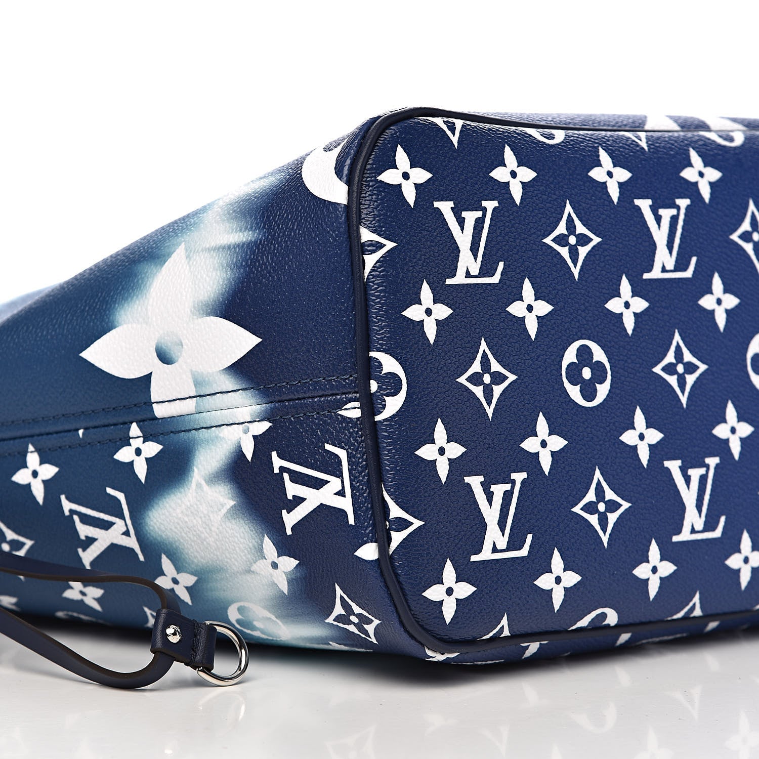 Louis Vuitton Monogram Escale Neverfull MM Blue 8 of 10