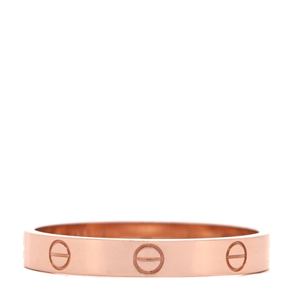 Cartier 18K Pink Gold 3.5mm LOVE Wedding Band Ring 68 12.25 3 of 4