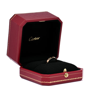 Cartier 18K Yellow Gold 3.5mm LOVE Wedding Band Ring 47 4 7 of 7