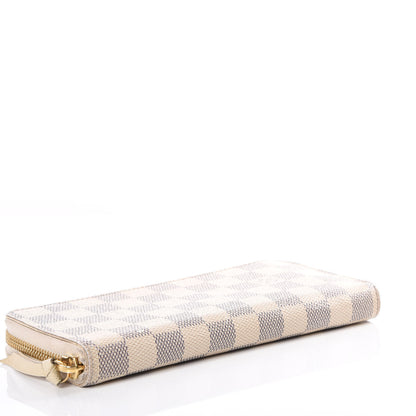 Louis Vuitton Damier Azur Clemence Wallet 3 of 12