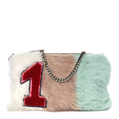 Miu Miu Montone Stripe Crossbody Avorio Cipria 1 of 10