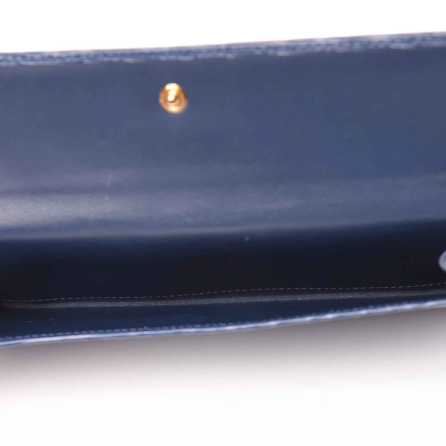Prada Vitello Move Continental Flap Wallet Bleuette 11 of 11