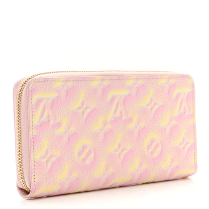 Louis Vuitton Empreinte Monogram Summer Stardust Zippy Wallet Pink 3 of 7