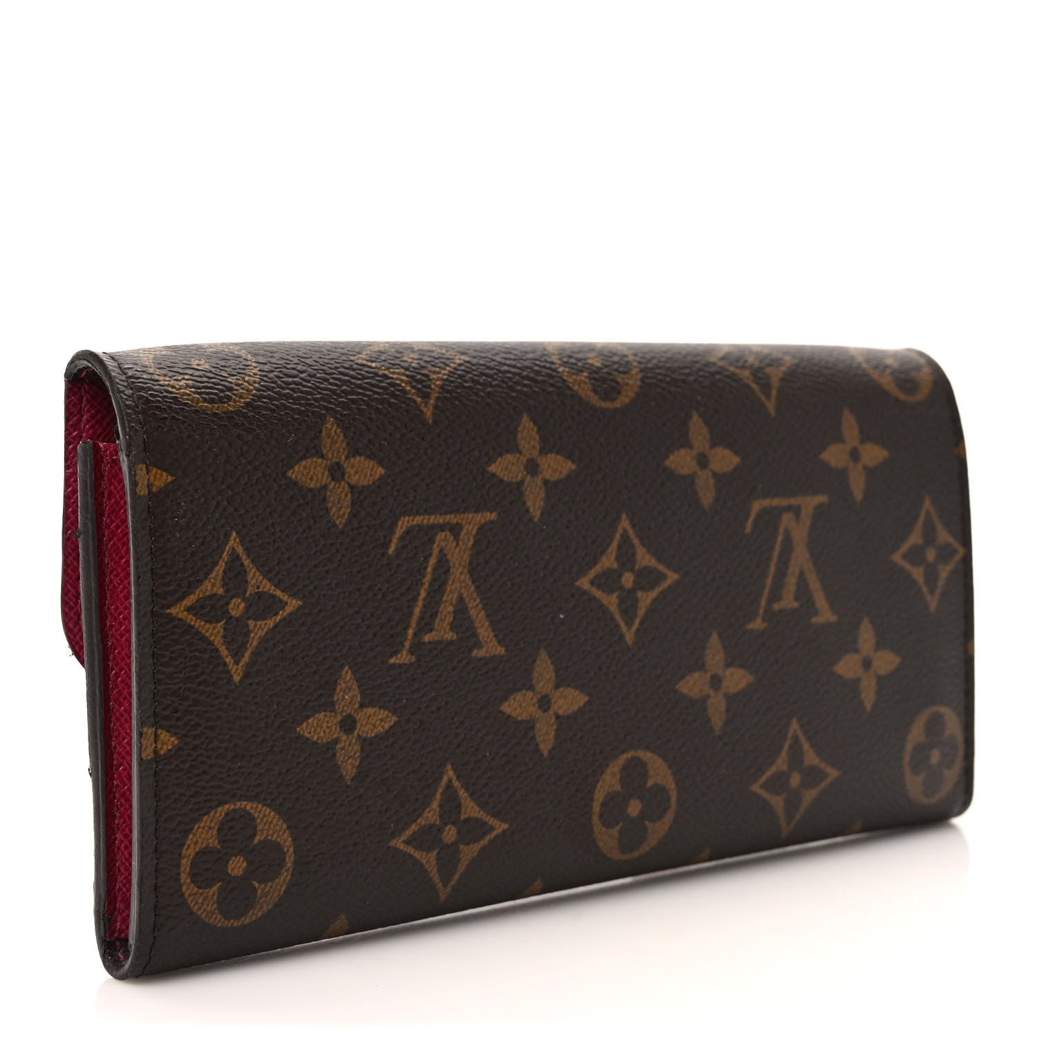 Louis Vuitton Monogram Emilie Wallet Fuchsia 3 of 8