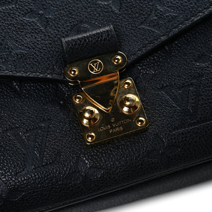 Louis Vuitton Empreinte Pochette Metis East West Black 10 of 10