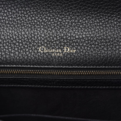 Christian Dior Grained Calfskin Small Diorama Flap Bag Black 6 of 11