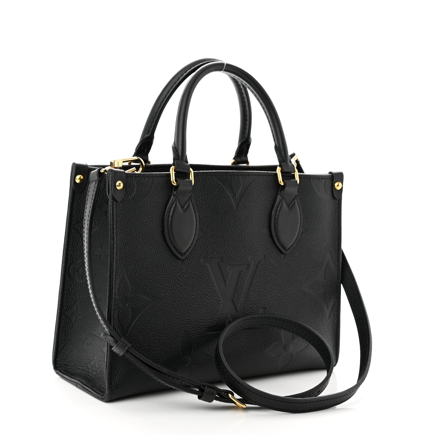 Louis Vuitton Empreinte Monogram Giant Onthego PM Black 3 of 9