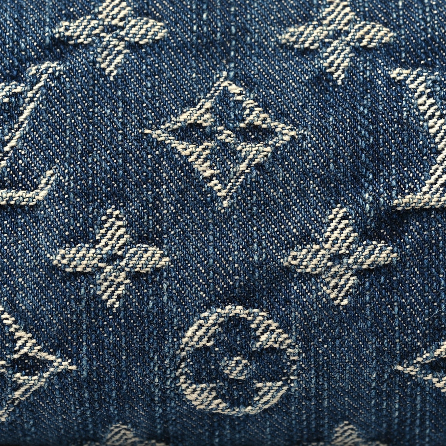 Louis Vuitton Monogram Denim Speedy GM Pochette Case 7 of 7