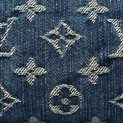 Louis Vuitton Monogram Denim Speedy GM Pochette Case 7 of 7