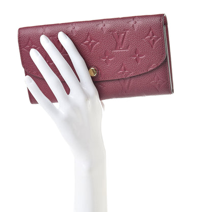 Louis Vuitton Empreinte Emilie Wallet Raisin 2 of 7