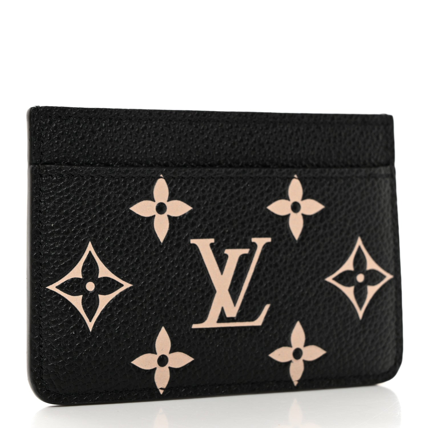 Louis Vuitton Empreinte Card Holder Black Beige 3 of 7