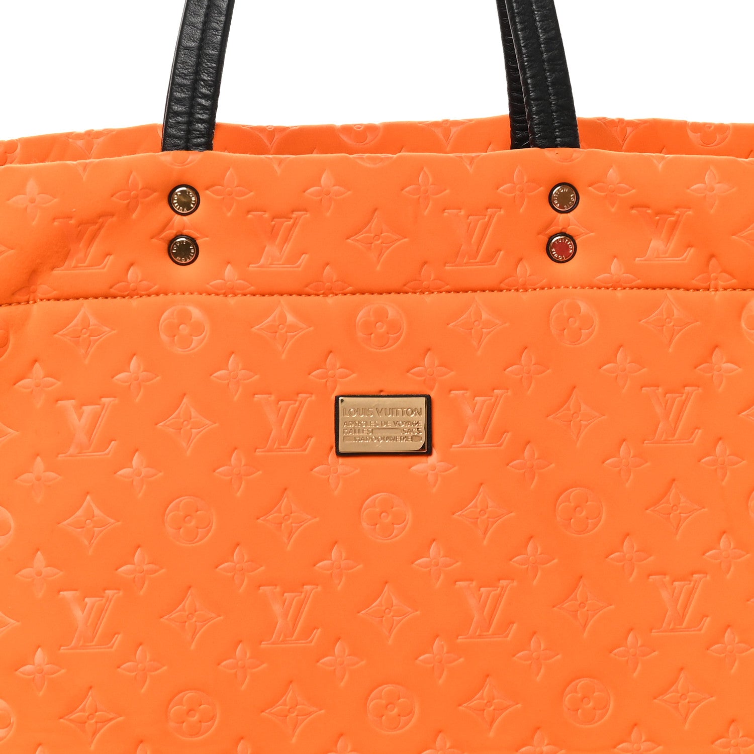 Louis Vuitton Neoprene Monogram Scuba GM Orange 6 of 8