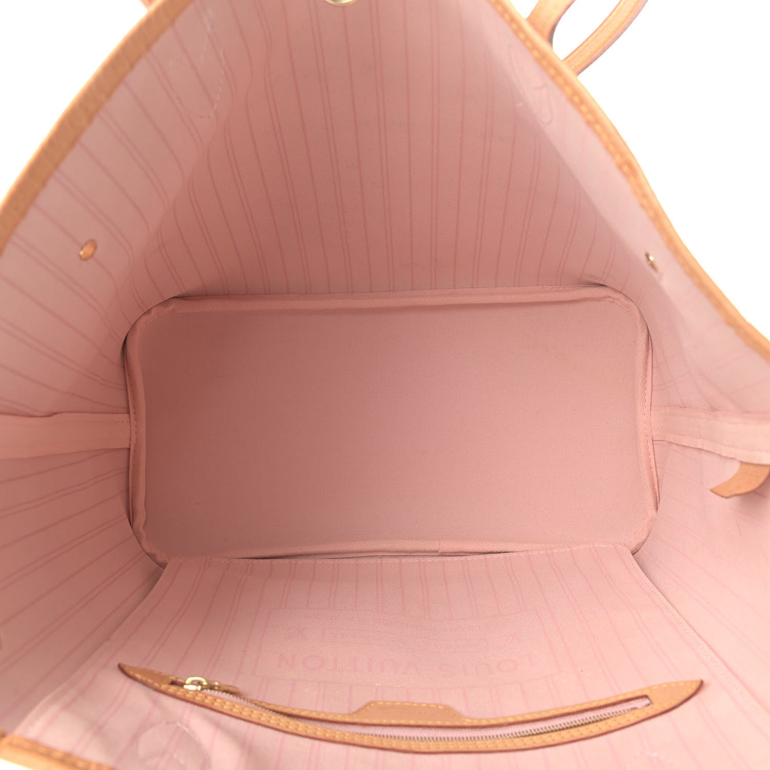 Louis Vuitton Damier Azur Neo Neverfull MM Rose Ballerine 5 of 13