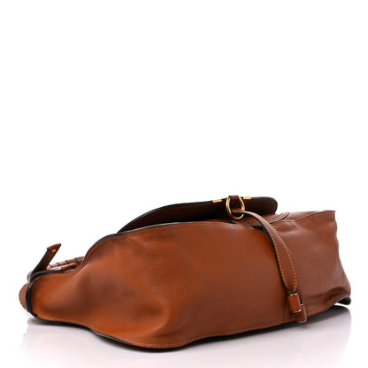 Chloe Calfskin Medium Marcie Satchel Tan 4 of 14