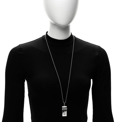 Tiffany Sterling Silver 1837 Whistle Pendant Necklace 2 of 4