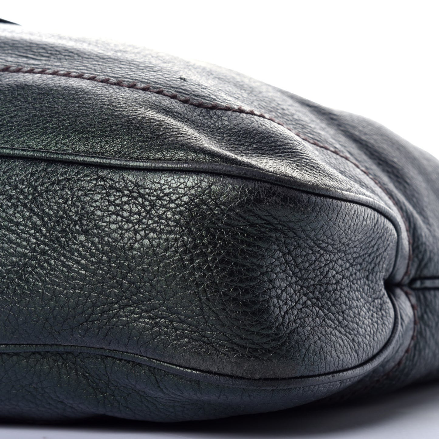 Calfskin Large New Jackie Shoulder Bag Black
