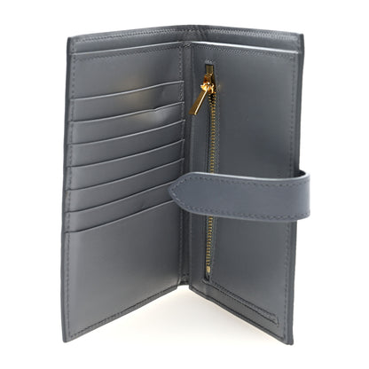 Celine Grained Calfskin Medium Multifunction Strap Wallet Grey 5 of 6