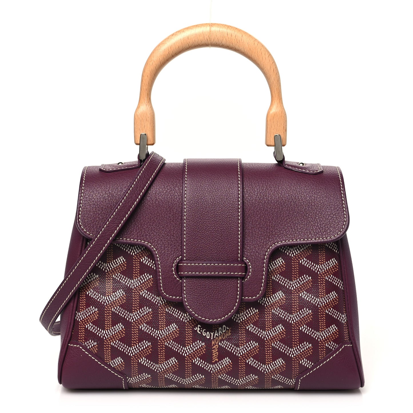Goyardine Mini Saigon Burgundy