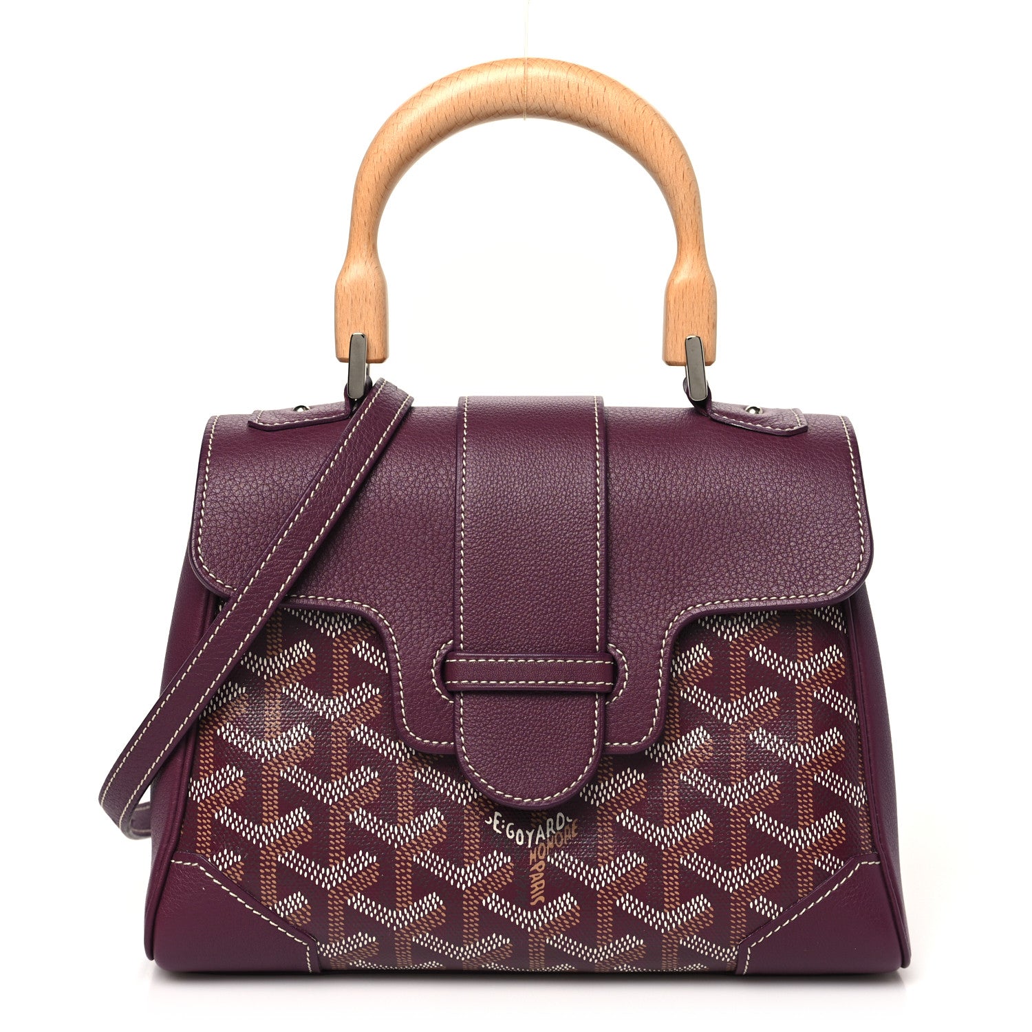 Goyard Goyardine Mini Saigon Burgundy 1 of 10
