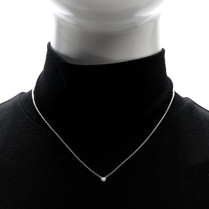 Tiffany Diamond .03ct Elsa Peretti Diamonds by the Yard Pendant Necklace 2 of 4